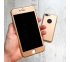 360° kryt Mate silikónový iPhone 7 Plus/8 Plus - zlatý